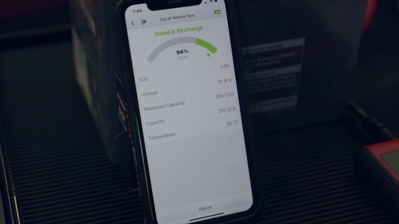 Autel MaxiBAS BT506 out-vehicle test