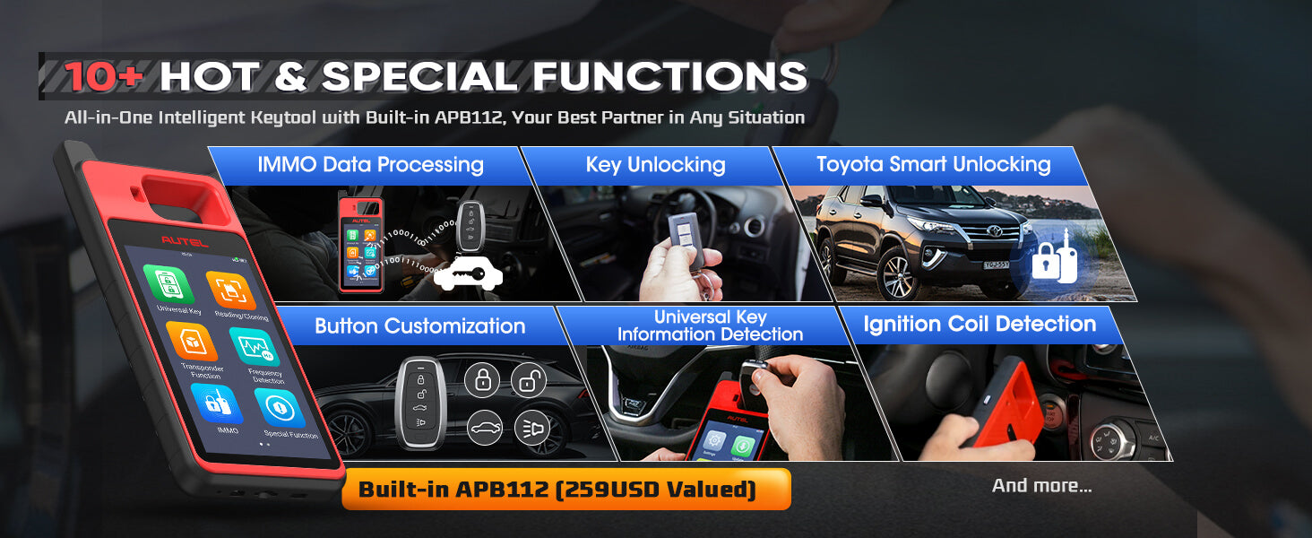 autel maxiim km100 feature