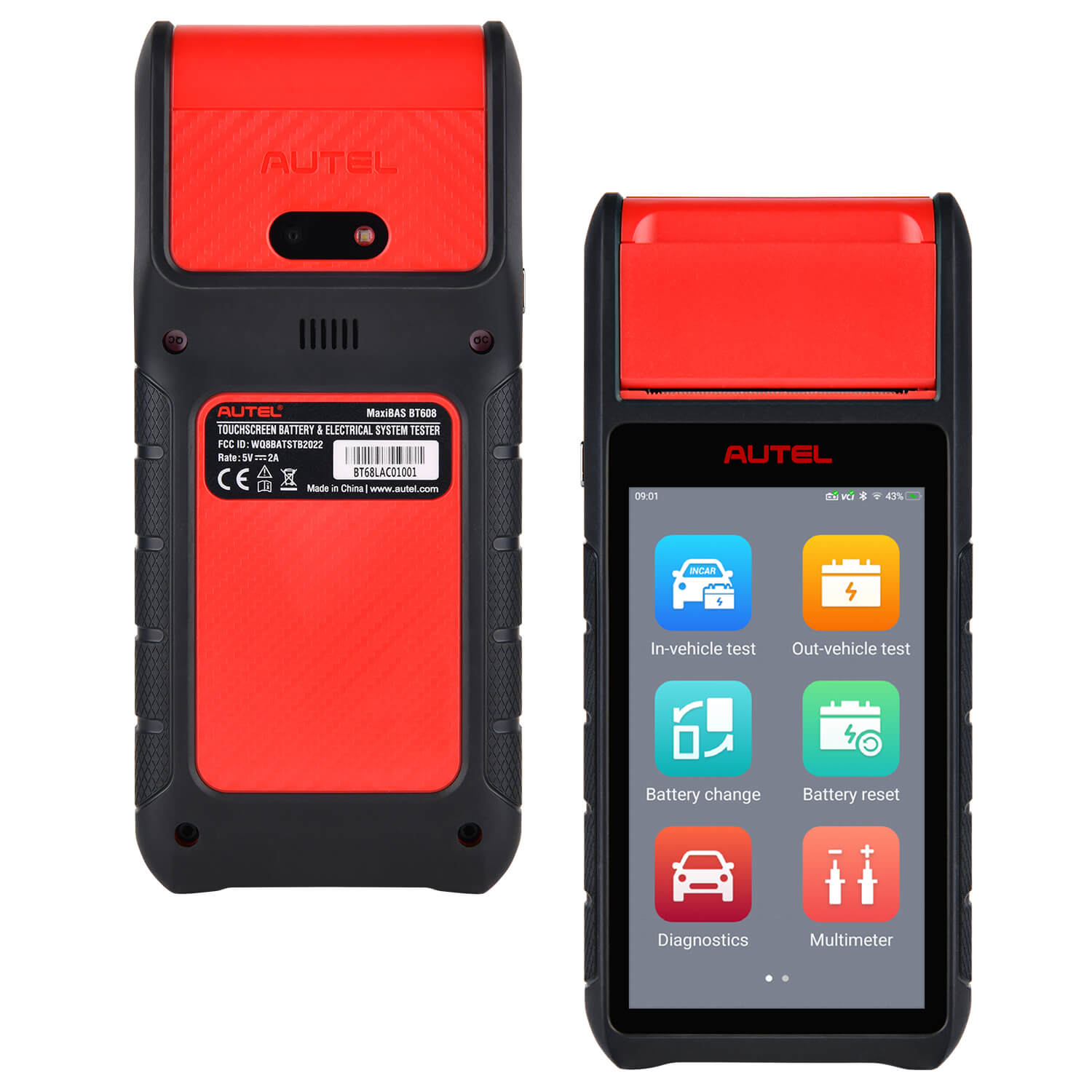 Autel MaxiBAS BT608 Car Battery Tester 
