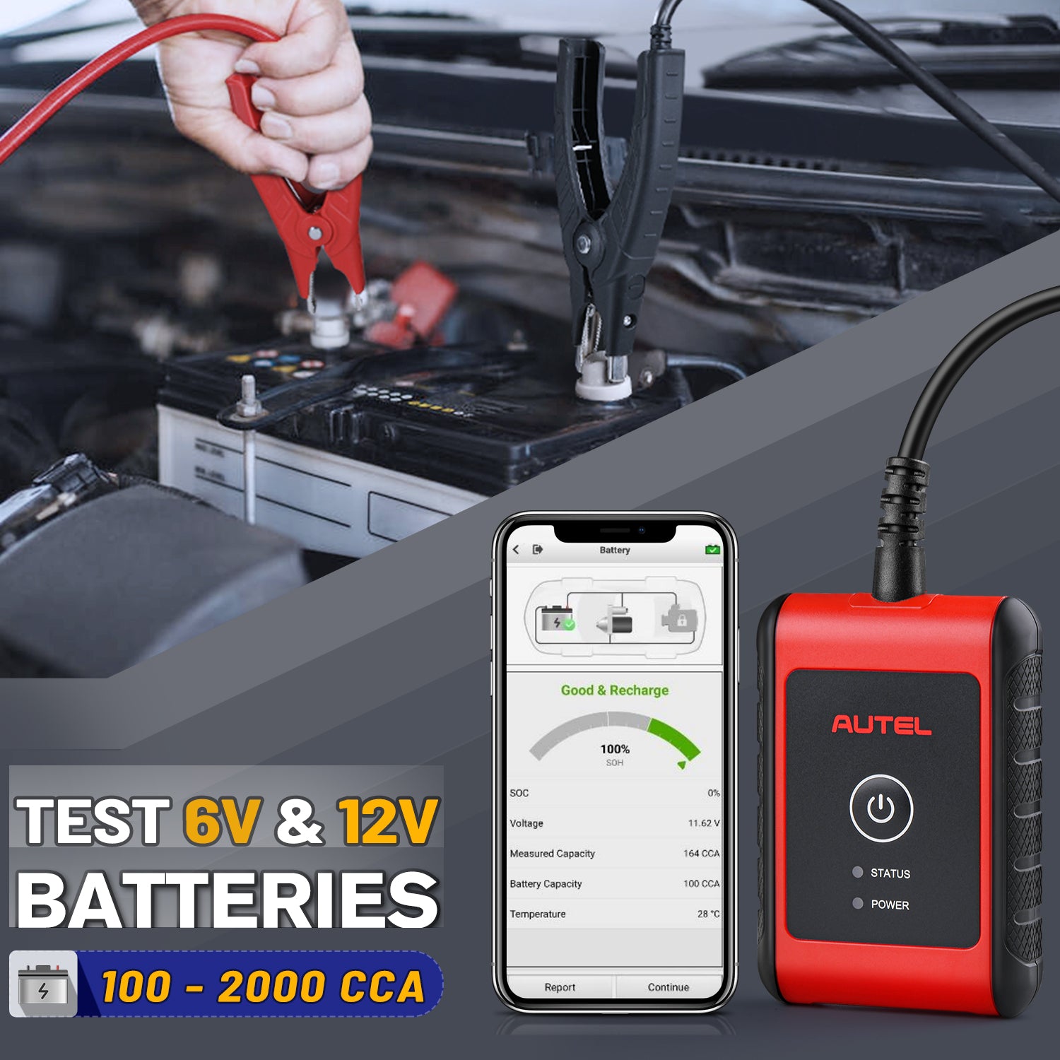 the function of Autel BT506 and BT508