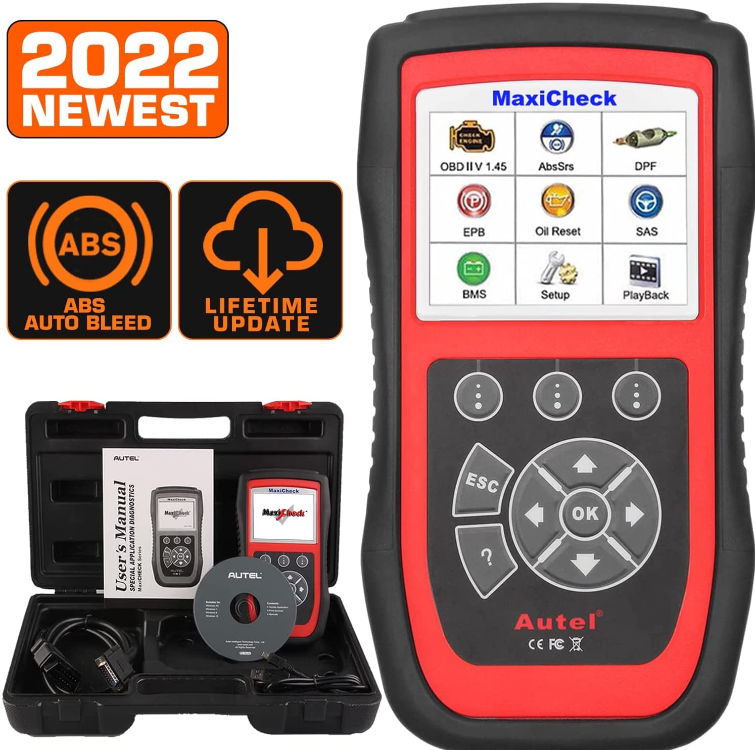 Autel Maxicheck Pro Main Features