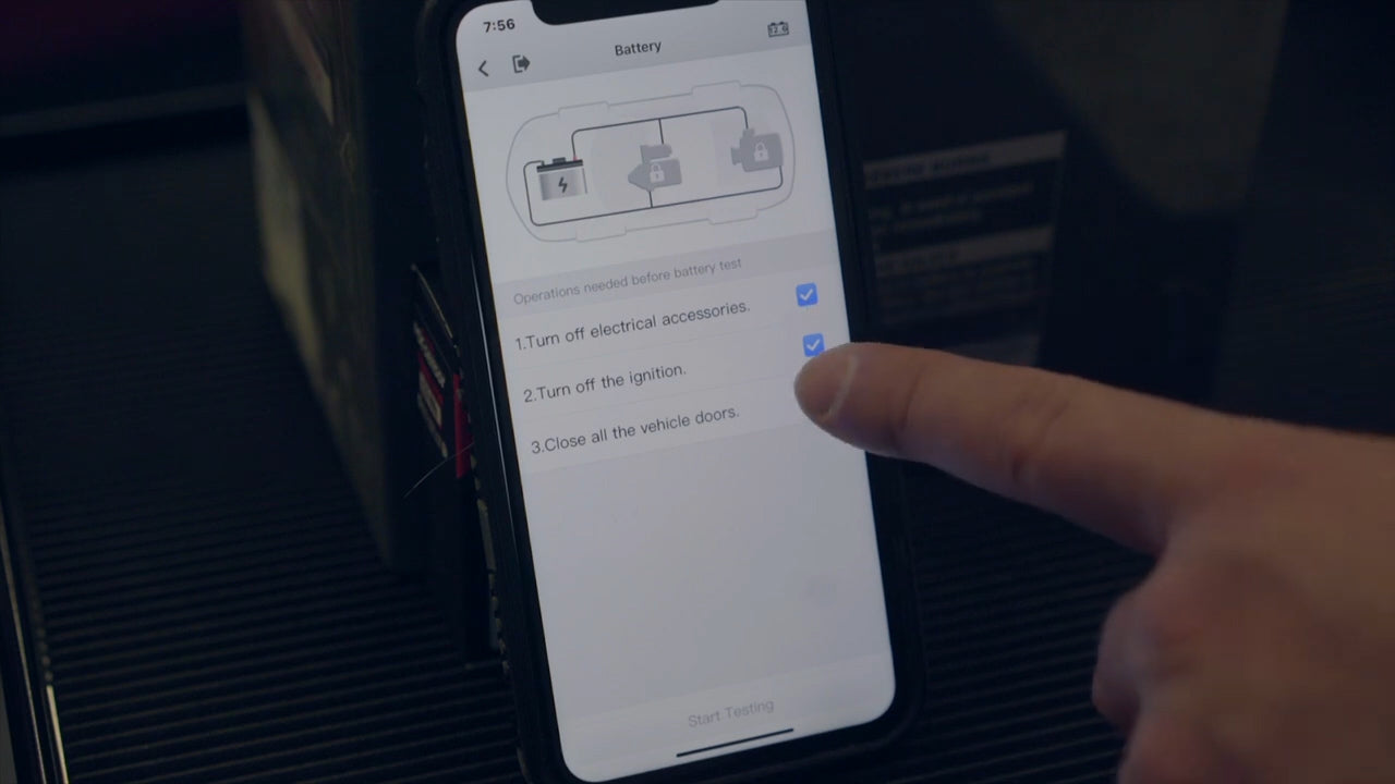 Autel MaxiBAS BT506 In-Vehicle Test