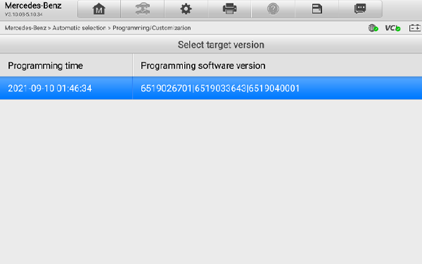 Autel Maxisys Elite II Pro benz programming restore