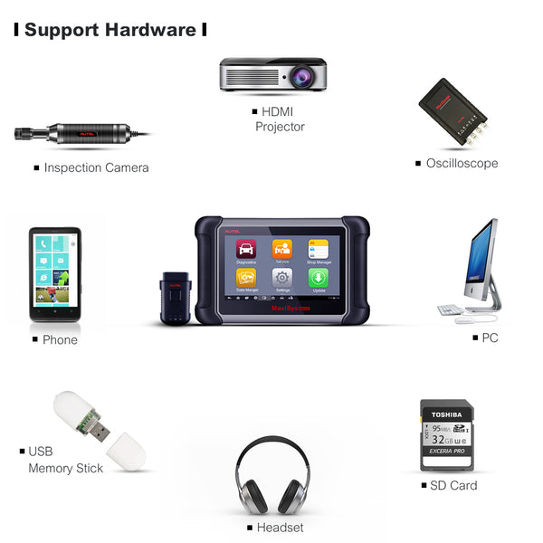 MS906BT Supports Multi-Hardware