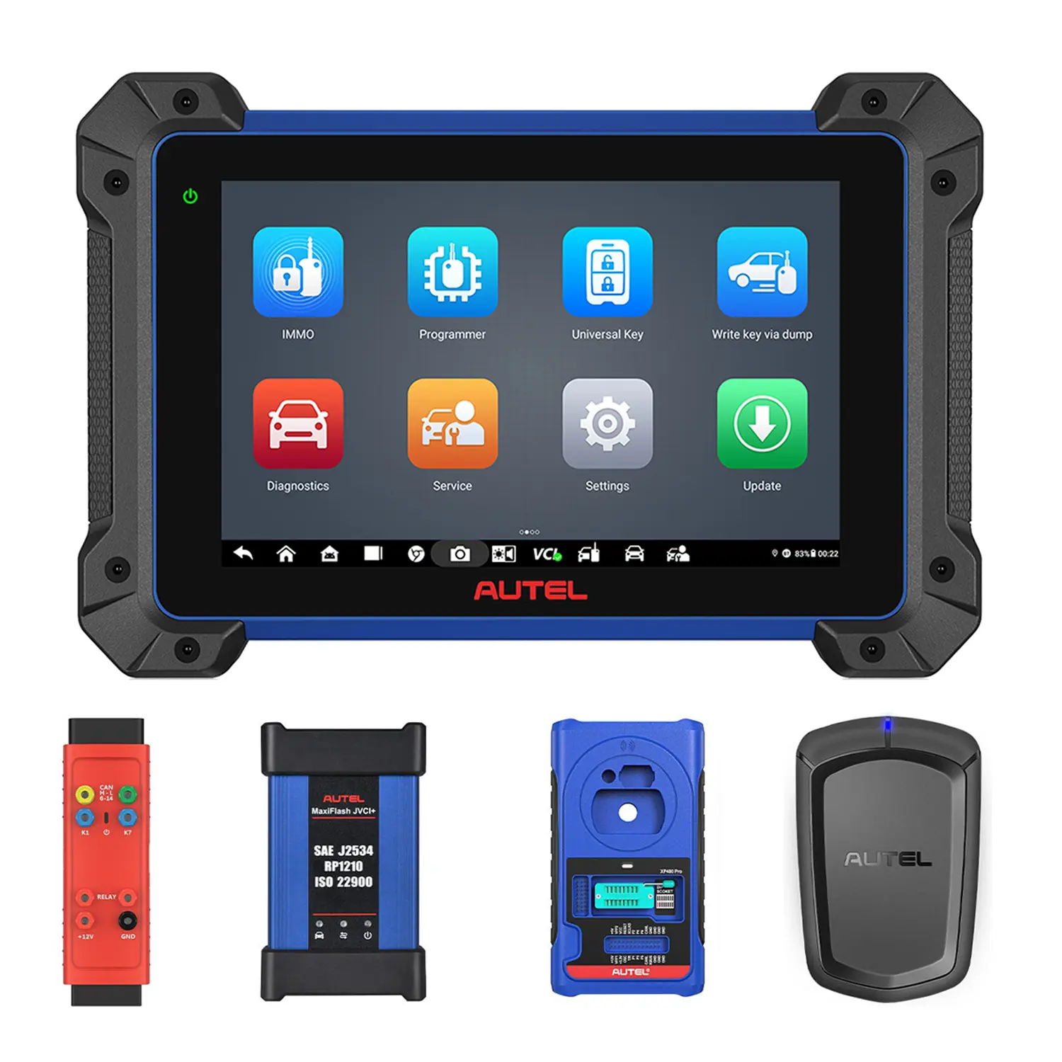 Autel MaxiIM IM608 Pro II /IM608S II | Key Programming Tool | Upgraded Version of IM608 Pro | Add New Keys | All Keys Lost | Read Password | Remote Learning | All Systems Diagnostics | 31+ Reset Services