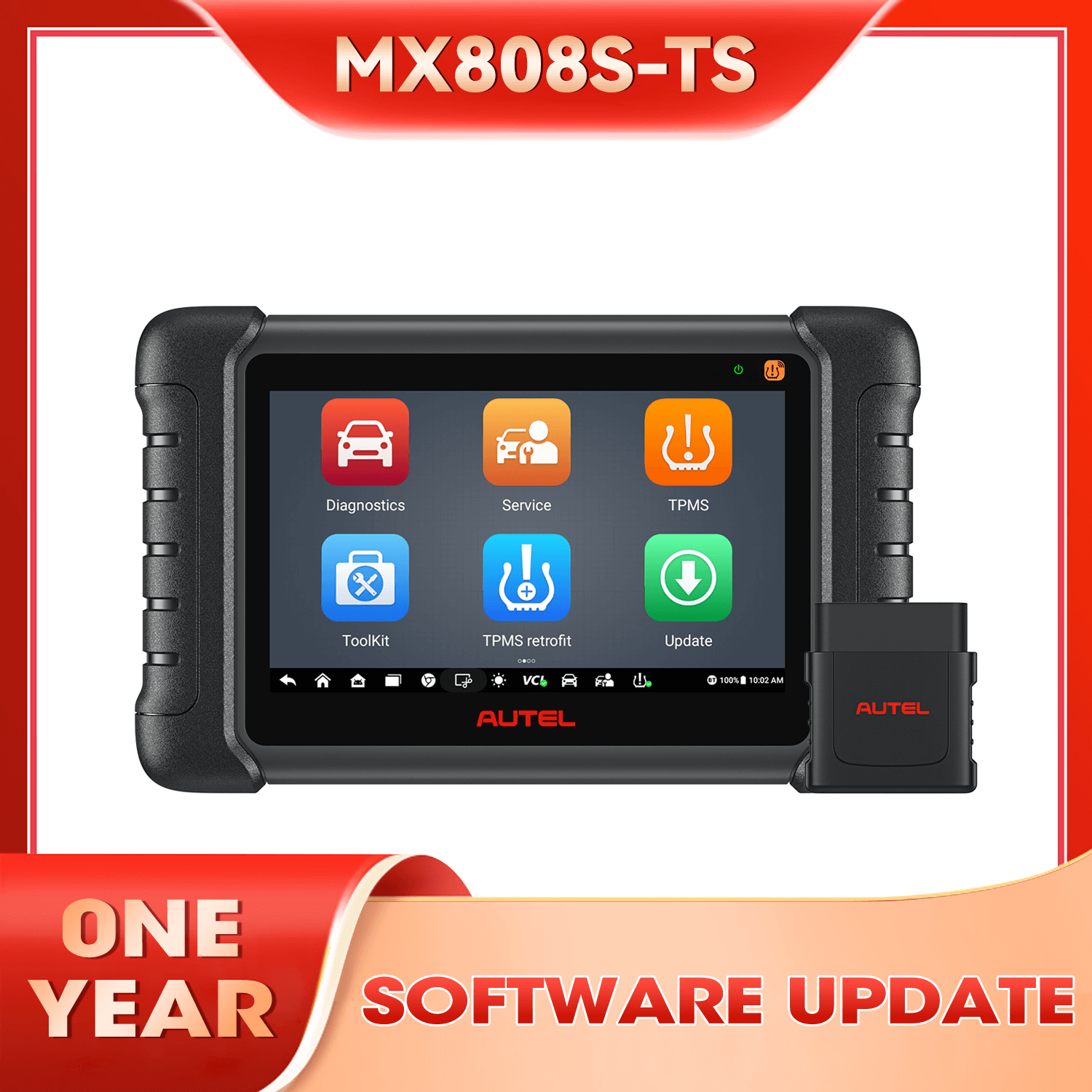 Original Autel MX808S TS One Year Update Service [TCP Activation]