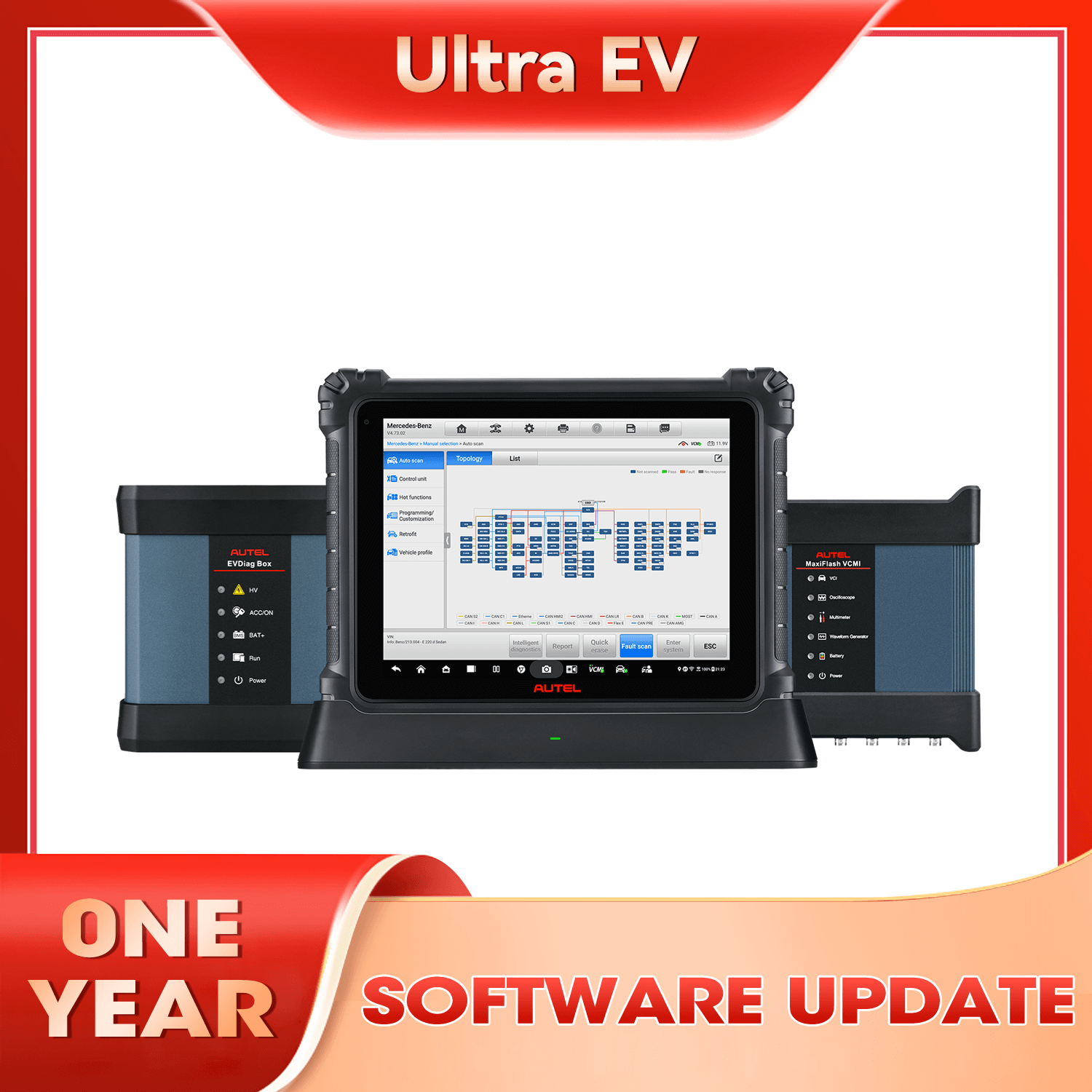 Original Autel Ultra EV One Year Update Service [TCP Activation]