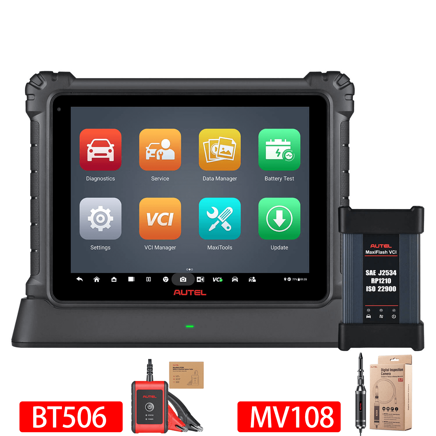 [2 Years Update] Autel MaxiCOM Ultra Lite S UK/EU | J2534 ECU Programming | ECU Coding | Diagnostic Topology