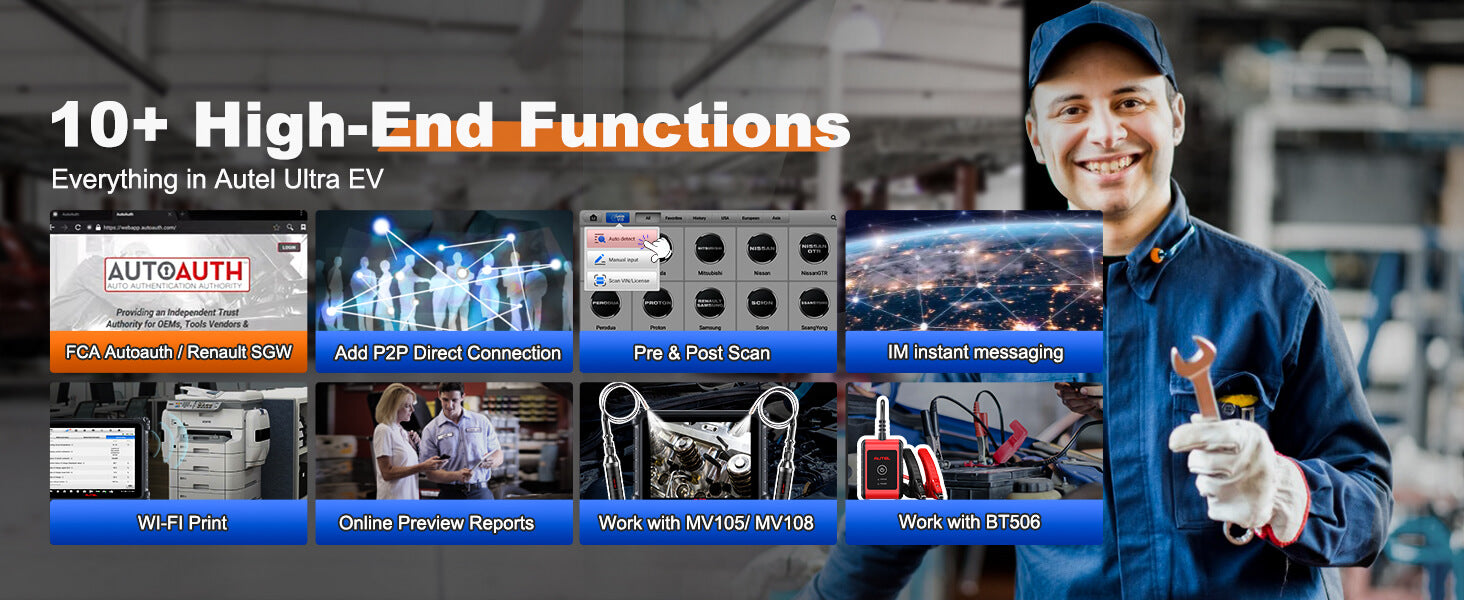 The Autel Maxisys Ultra expand functions