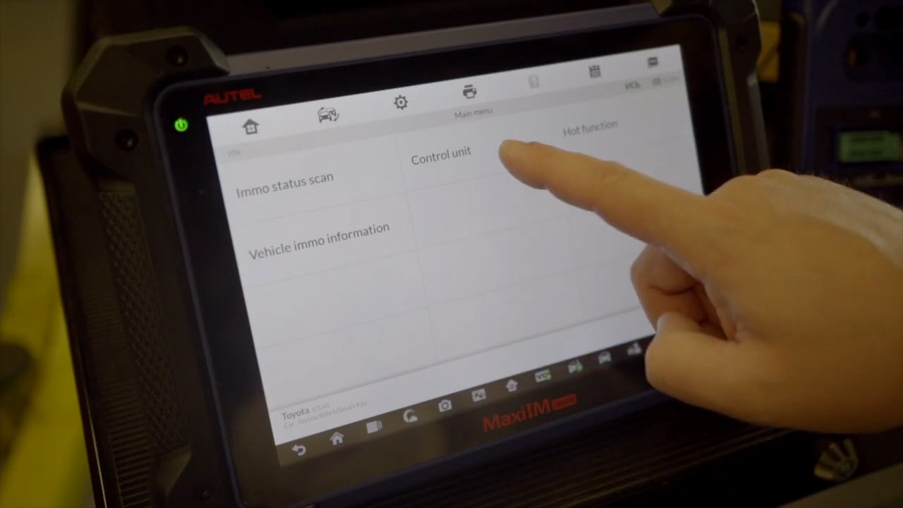 autel immo function steps