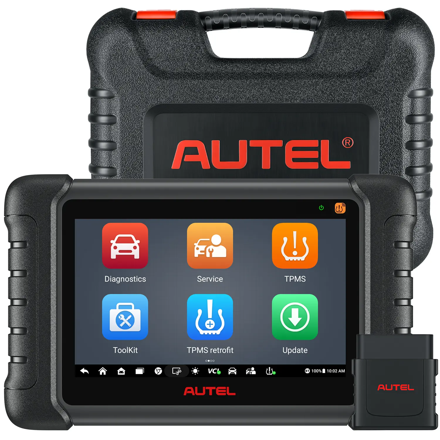 Autel Maxicheck MX808S TS | Complete TPMS Diagnostic | Code Reading | All Systems Diagnostics | Bi-Drectional Control | DPF/EPB/SRS/ABS Bleed 30+ Reset Service  | Free MV108S