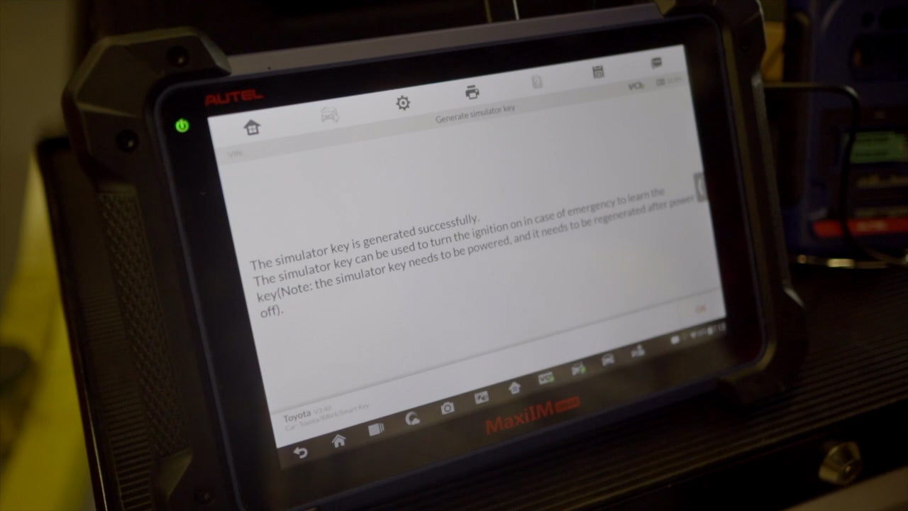 autel immo function steps