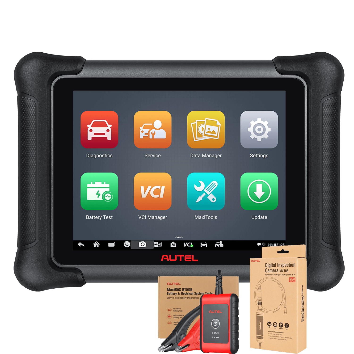 [2 Years Update] Autel Maxisys Elite II UK/EU | Upgraded Ver. of Elite/MK908P | J2534 ECU Programming & Coding | Full-System Diagnosis | Bi-Directional Control