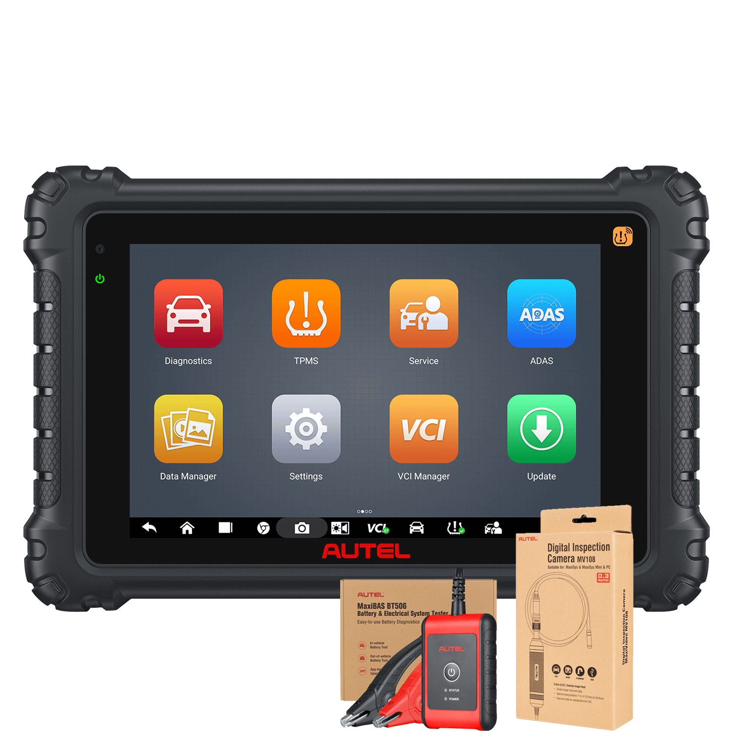 Autel MaxiCOM MK906 Pro-TS UK/EU | Complete TPMS Services | All Systems Diagnosis | Bi-Directional Control | Advanced ECU Coding