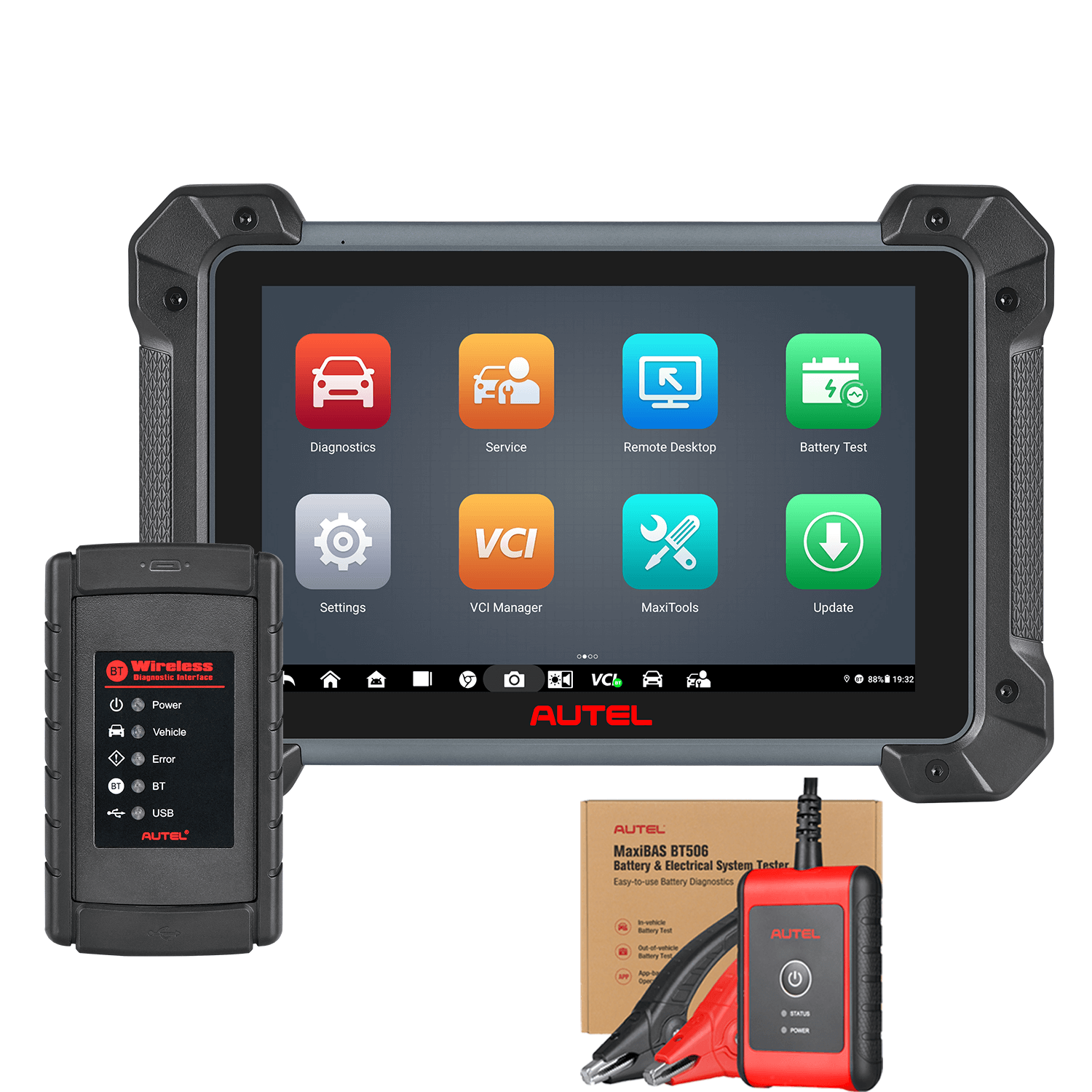 Autel MaxiCOM MK908P II UK/EU | OE-Level All Systems Diagnosis | Bi-Directional Control | Advanced ECU Coding | ECU Programming