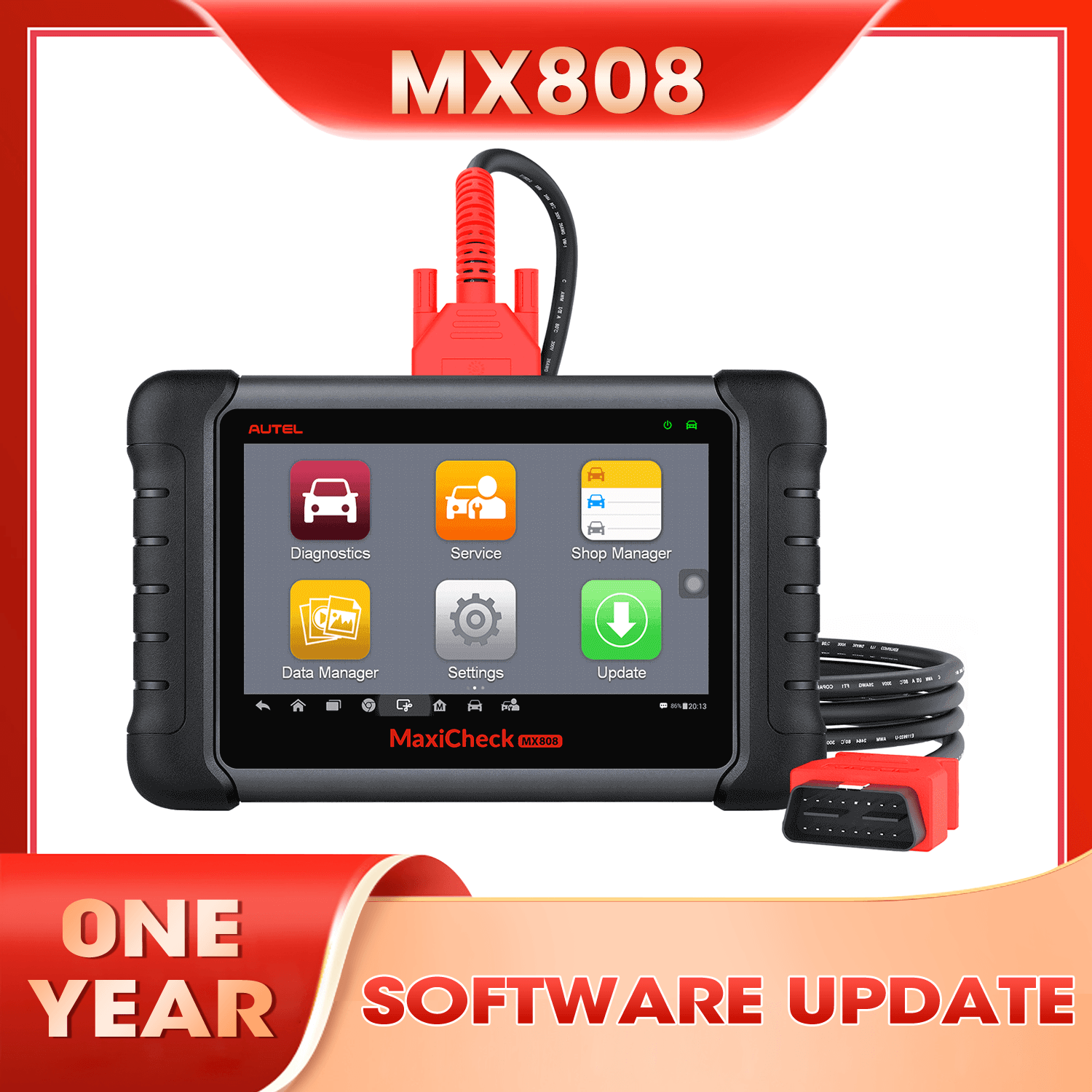 Original Autel MX808 One Year Update Service [TCP Activation]