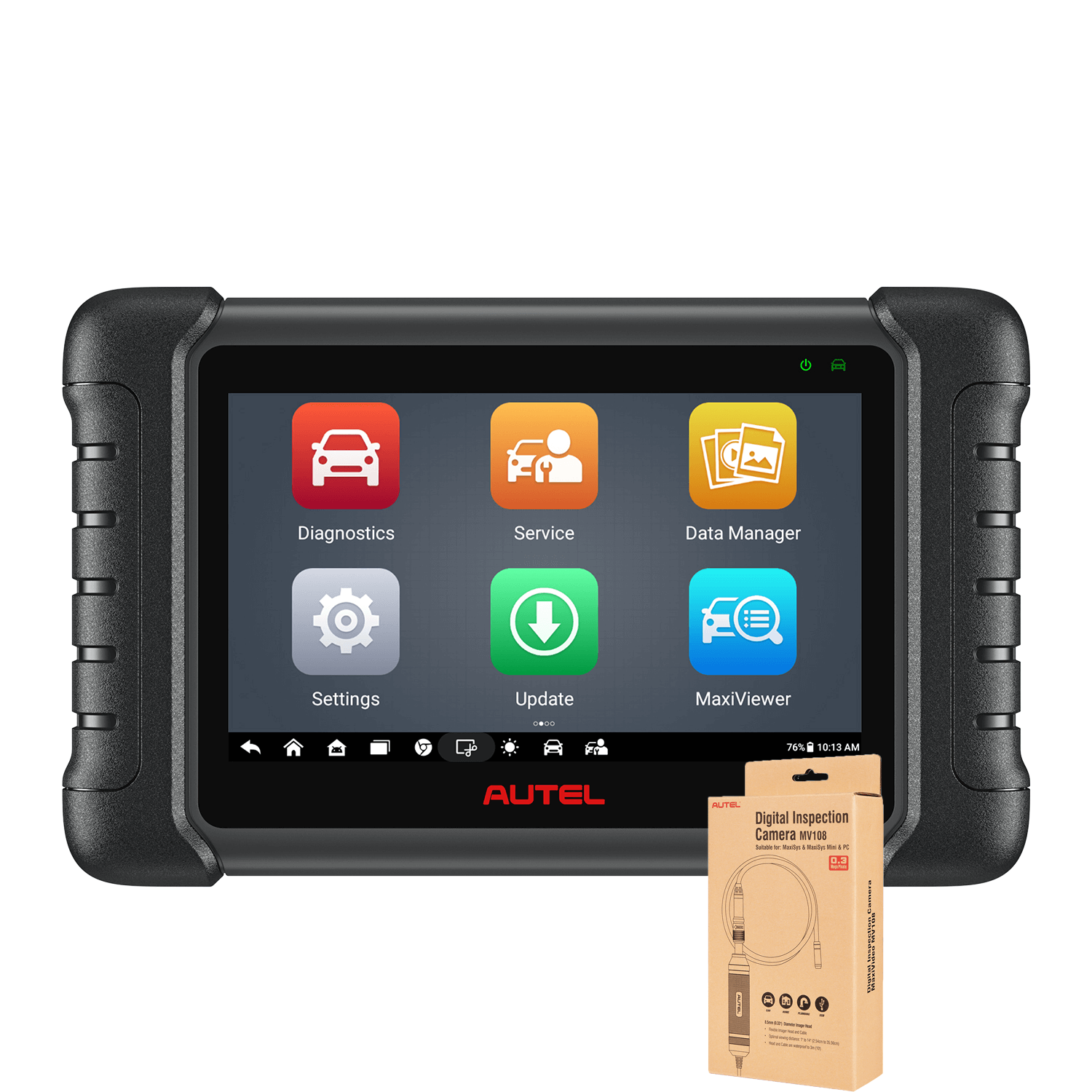 Autel MaxiCheck MX808S UK/EU | Same as Autel MK808S | OE-Level Diagnostic | Active Test| Oil Reset, BMS, EPB, Injector Coding
