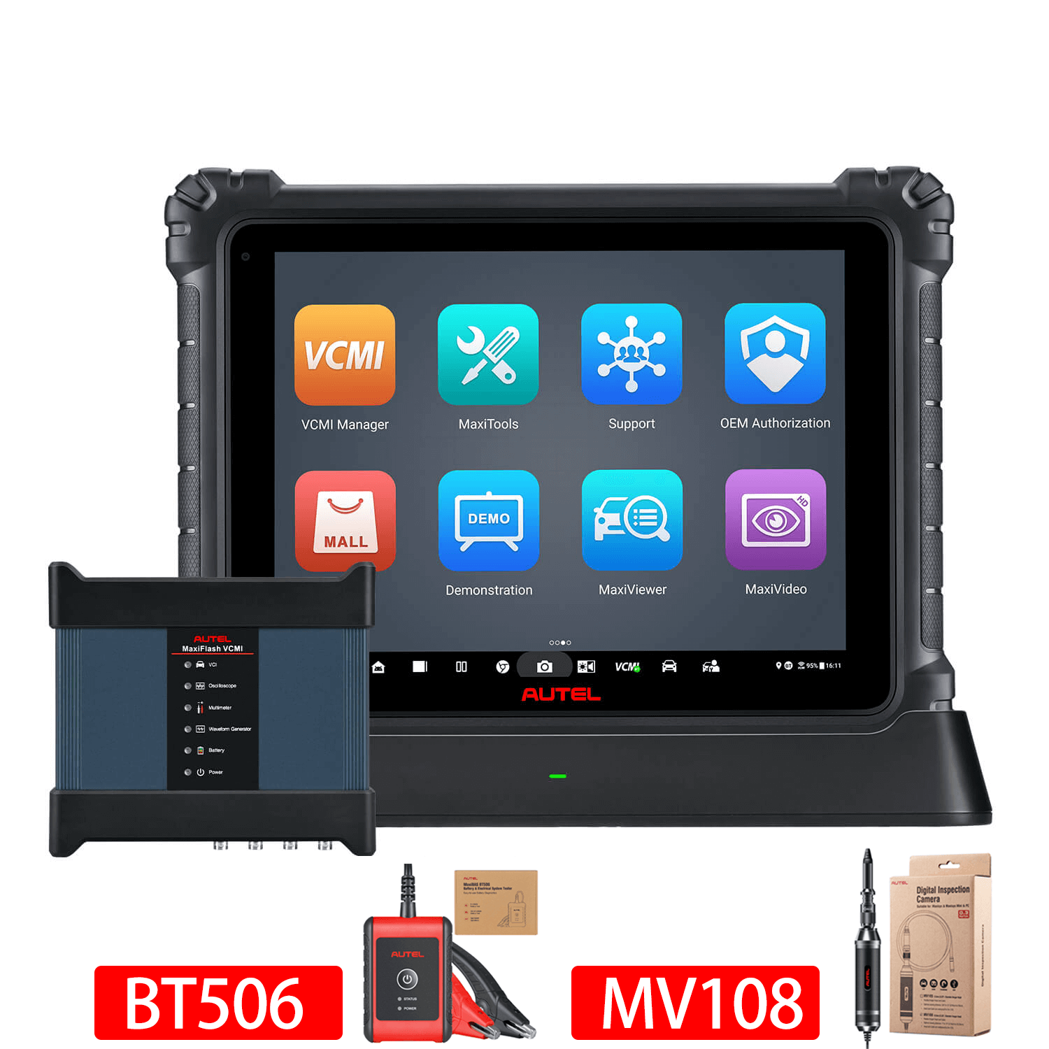 Autel MaxiSys Ultra UK/EU | Top Intelligent Diagnostic Scan Tool | Online ECU Programming / Coding | 36+Reset Service | 5-in-1 VCMI Module | Active Test | Topology Map | Guided Function