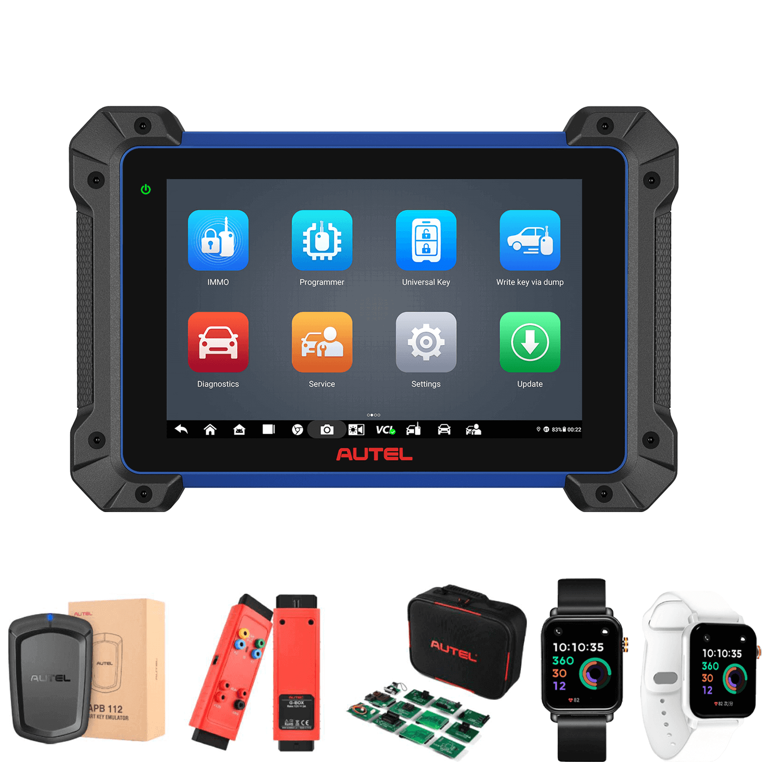 [2 Years Subscription] Autel MaxiIM IM608 Pro II /IM608S II Full Kit | Key Programming Tool | Upgraded Version of IM608 Pro | Add Keys | All Keys Lost | Read Password | Remote Learning | All Systems Diagnostics | 31+ Reset Services