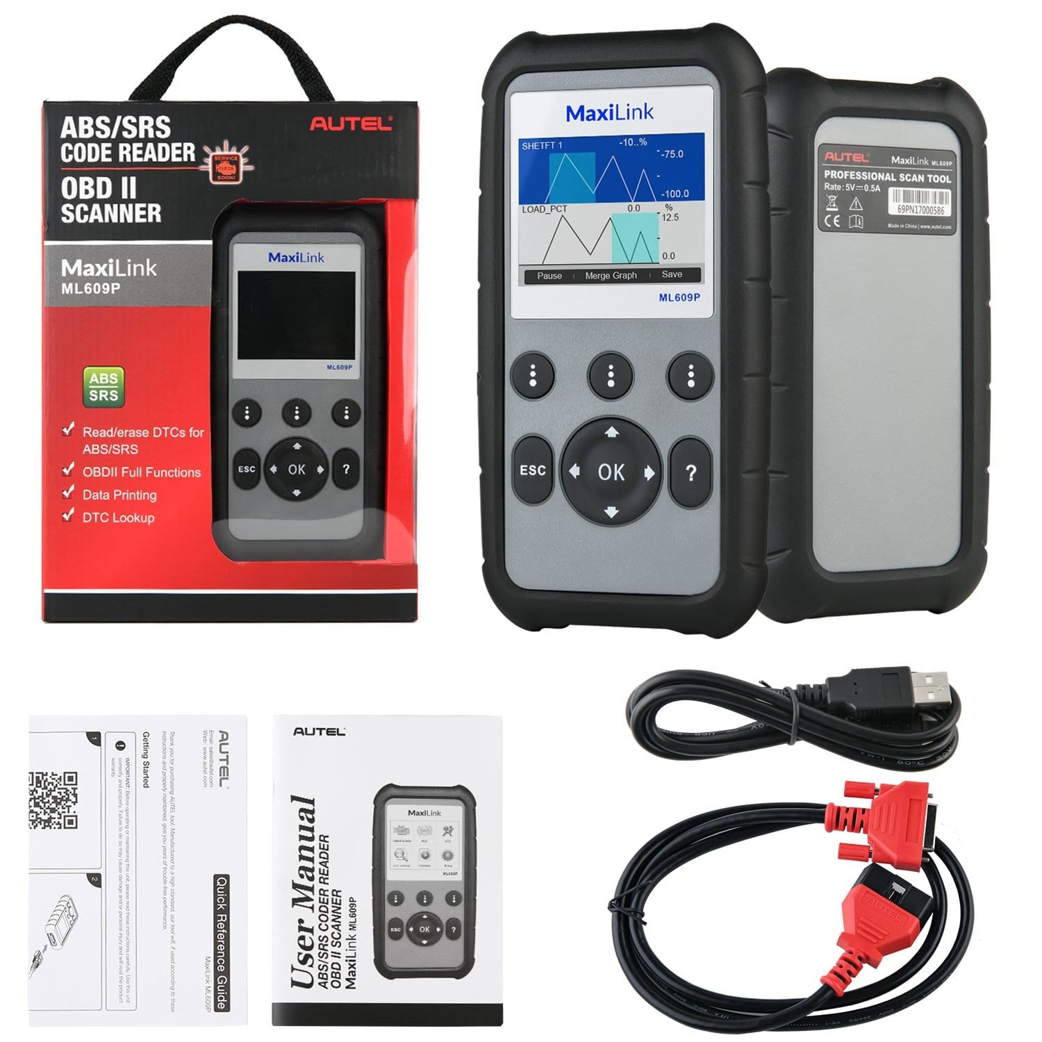 autel MaxiLink ML609P manual