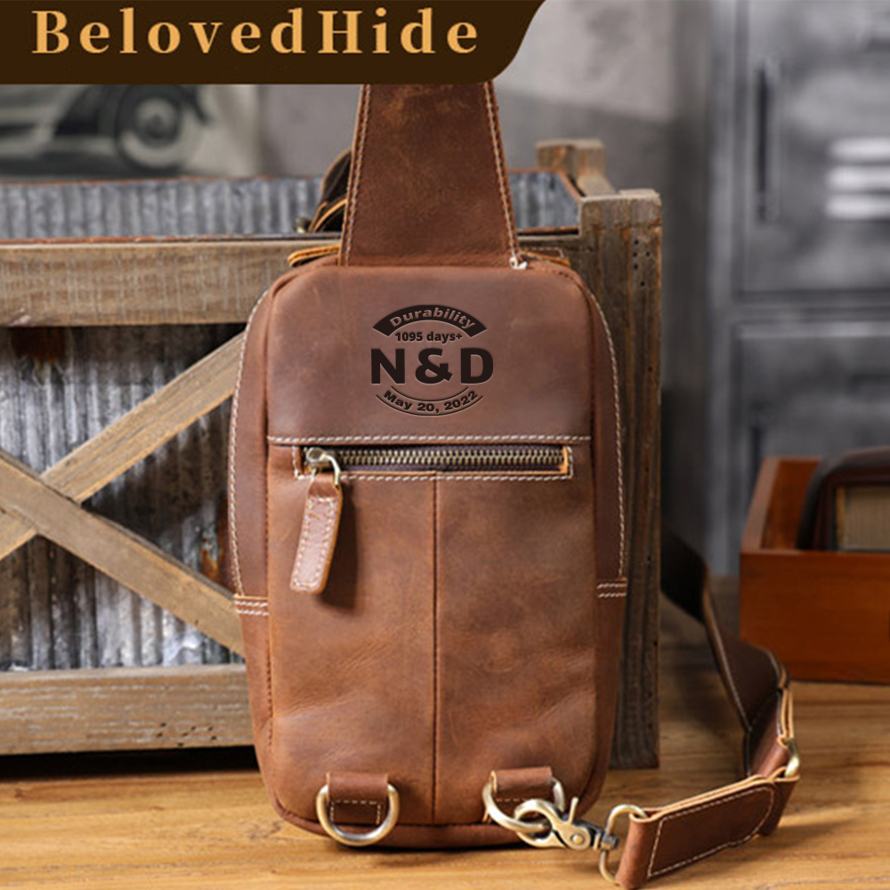 Leather Wedding Anniversary Present, Crossbody Phone Bags
