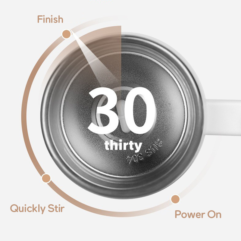 400ml Custom MagStir Pro Coffee Cup, Rechargeable Magnetic Stirring Mug, MagStir Pro Lazy Cup, Best Gift for Father's Day, Mother's Day, Anniversary