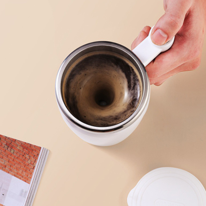 400ml Custom MagStir Pro Coffee Cup, Rechargeable Magnetic Stirring Mug, MagStir Pro Lazy Cup, Best Gift for Father's Day, Mother's Day, Anniversary