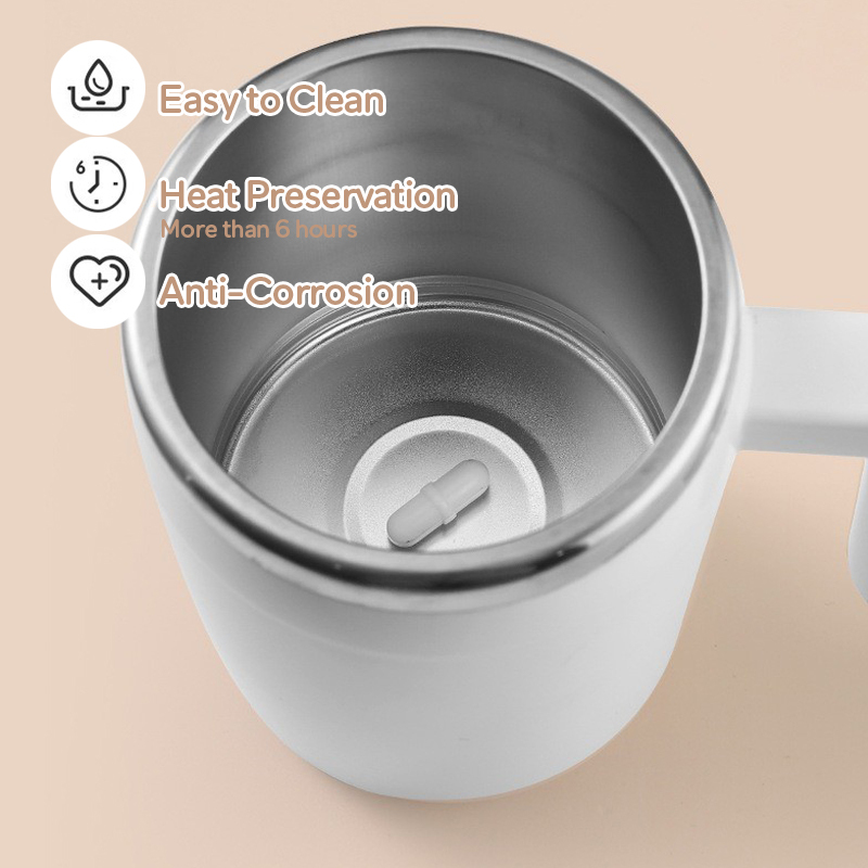 400ml Custom MagStir Pro Coffee Cup, Rechargeable Magnetic Stirring Mug, MagStir Pro Lazy Cup, Best Gift for Father's Day, Mother's Day, Anniversary