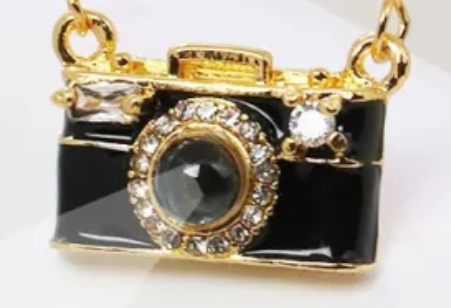 Personalized Photo Necklace, Custom Projection Necklace, Personalized Camera Necklace, Valentine's Day and Anniversary Gifts for Her