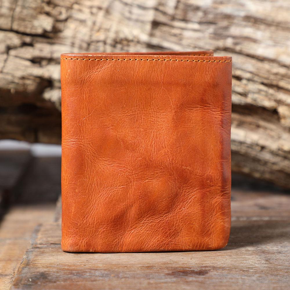Leather Anniversary Gifts,  Leather Bifold Wallet, 3rd Anniversary Leather Gifts