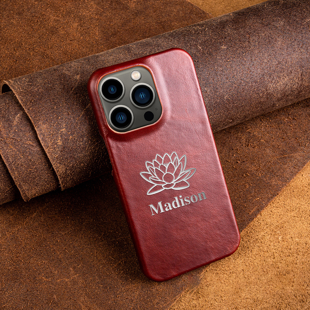 适用苹果16手机壳15promax高端真皮保护壳iPhone 14/13手机壳批发