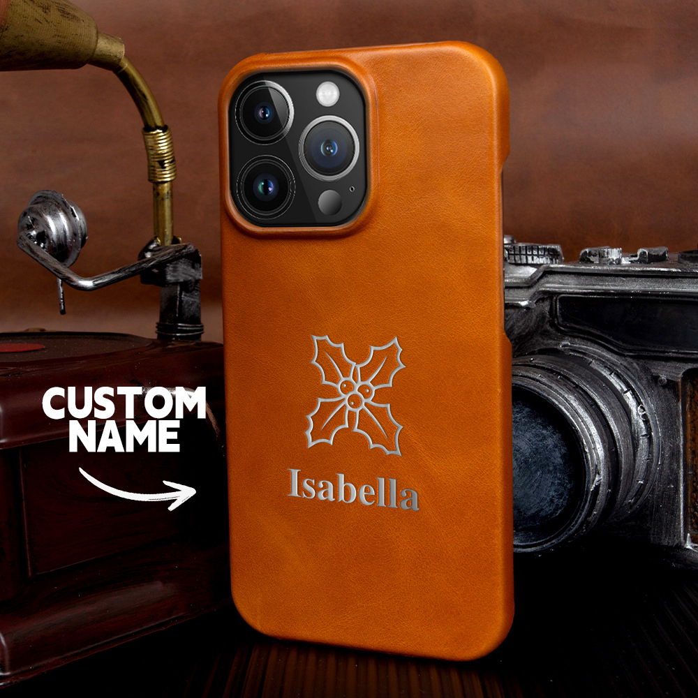 适用苹果16手机壳15promax高端真皮保护壳iPhone 14/13手机壳批发