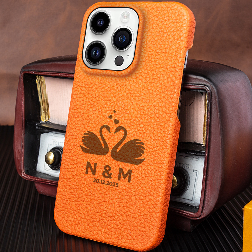 适用苹果16真皮保护套高级感iPhone15promax手机套头层牛皮手机壳