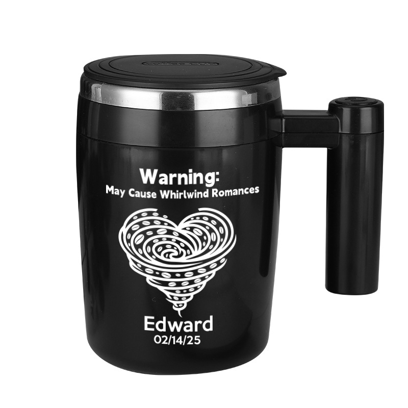 400ml Custom MagStir Pro Coffee Cup, Rechargeable Magnetic Stirring Mug, MagStir Pro Lazy Cup, Best Gift for Father's Day, Mother's Day, Anniversary