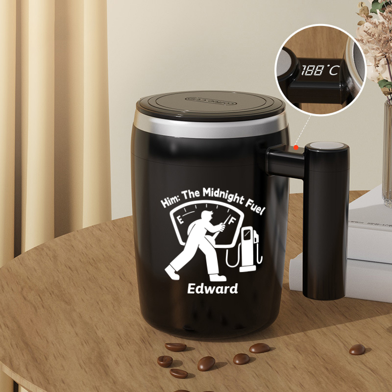 400ml Custom MagStir Pro Coffee Cup, Rechargeable Magnetic Stirring Mug, MagStir Pro Lazy Cup, Best Gift for Father's Day, Mother's Day, Anniversary