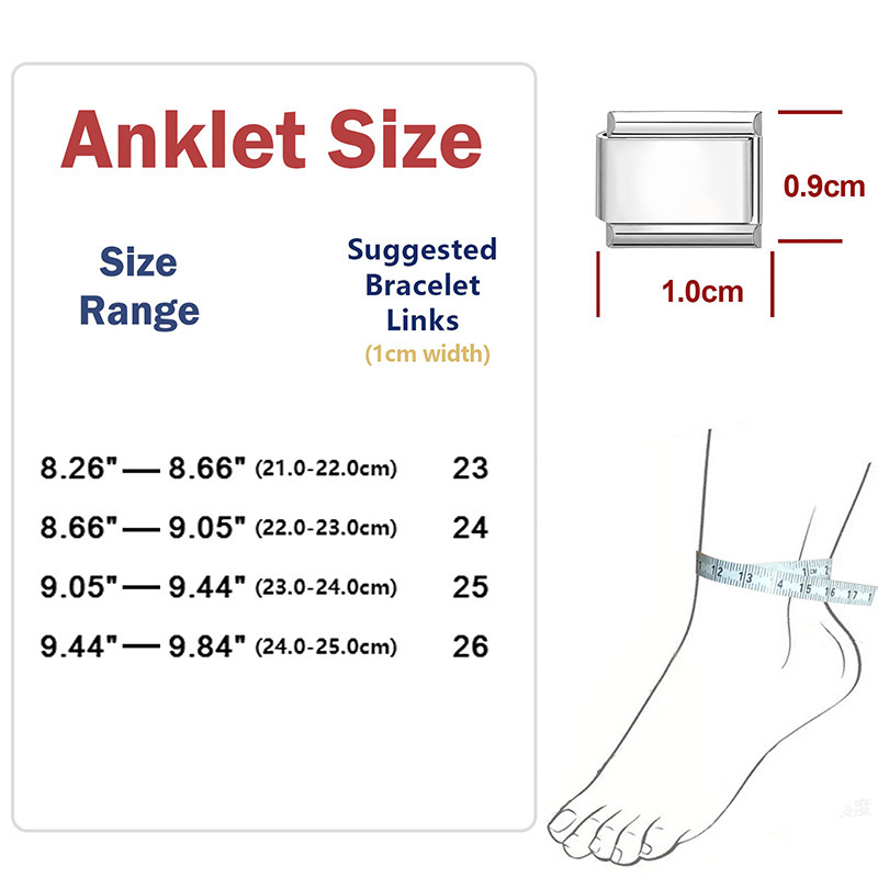 Custom Photo Italian Charm Bracelet, Personalized Charm Necklace, Charm Anklet, Unique Gift for Boyfriend and Girlfriend