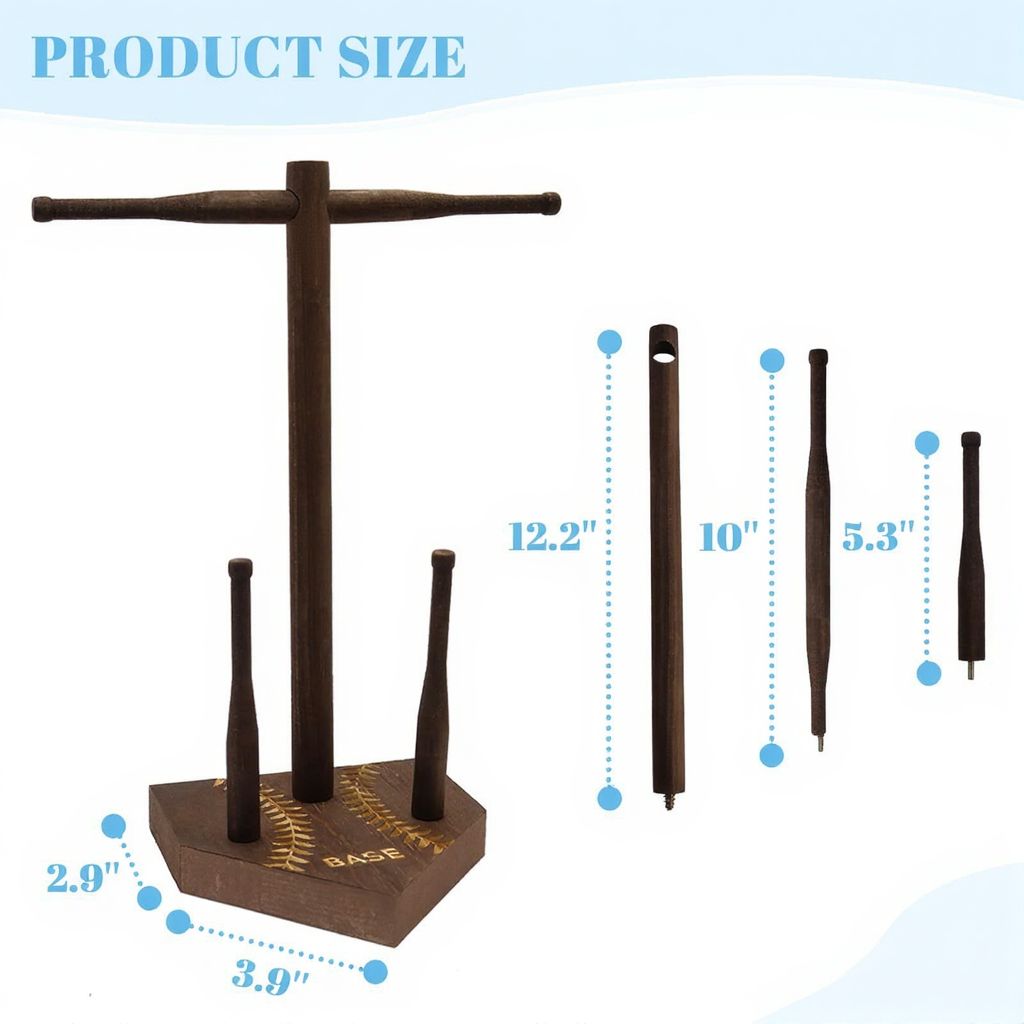 Wooden Custom Jewelry Holder, Solid Wood Custom Jewelry Display, Solid Wood Baseball Championship Ring & Necklace Holder