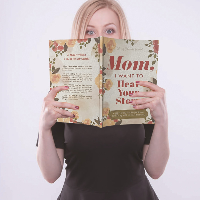 MOM, I Want to Hear Your Story - Mom's Story Notebook, Best Gift for Mother's Day