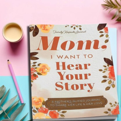 MOM, I Want to Hear Your Story - Mom's Story Notebook, Best Gift for Mother's Day