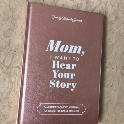 MOM, I Want to Hear Your Story - Mom's Story Notebook, Best Gift for Mother's Day