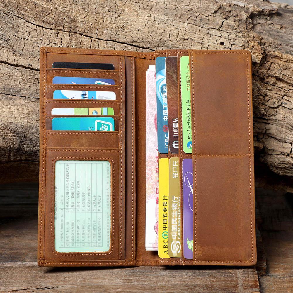 Leather Anniversary Gifts, Leather Passport Wallet, Leather Anniversary Gifts for Him