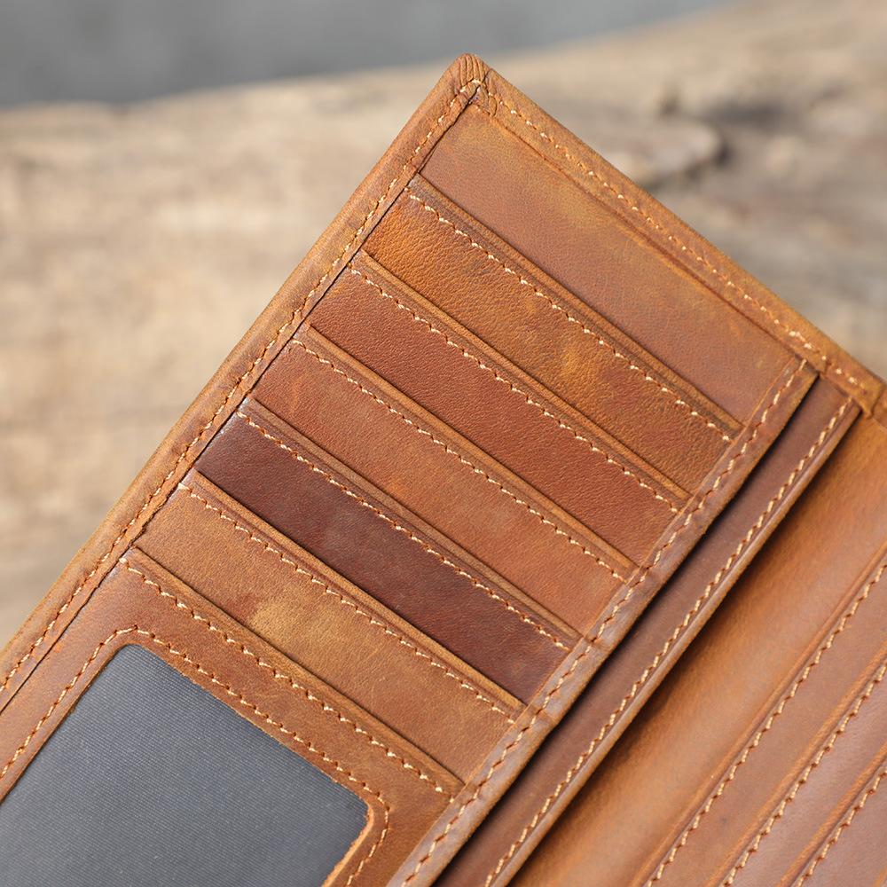 Leather Anniversary Gifts, Leather Passport Wallet, Leather Anniversary Gifts for Him