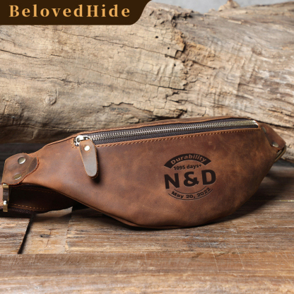 Leather Anniversary Gifts For Him, Chest Bag