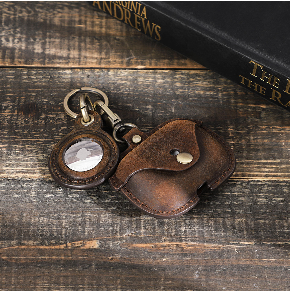 AirPods Pro 2 & AirTag Leather Combo Case - Full-Grain Cowhide