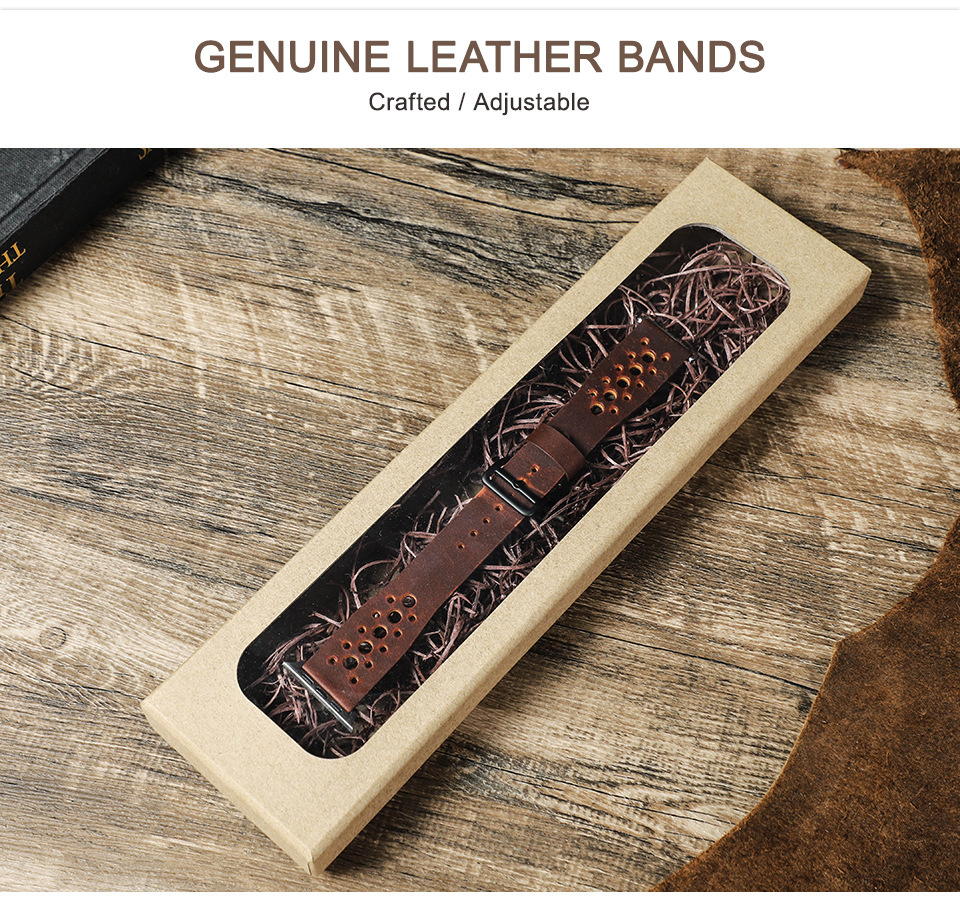 Leather Wrist Watch Bands, Mens Leather Apple Watch Band, Apple Watch Brown Leather Band
