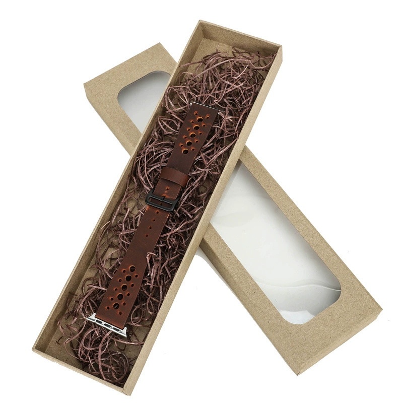 Leather Wrist Watch Bands, Mens Leather Apple Watch Band, Apple Watch Brown Leather Band