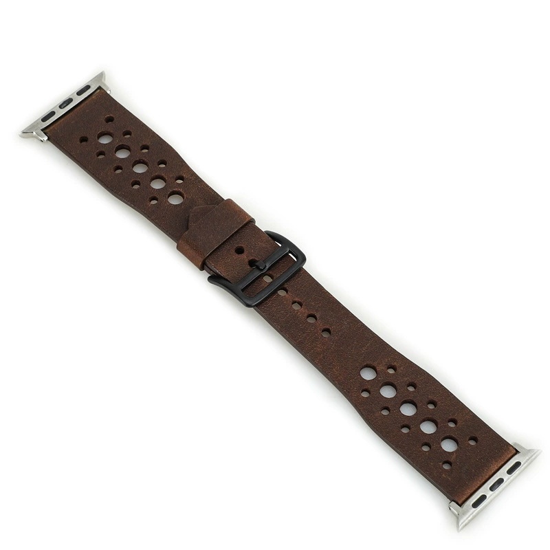 Leather Wrist Watch Bands, Mens Leather Apple Watch Band, Apple Watch Brown Leather Band
