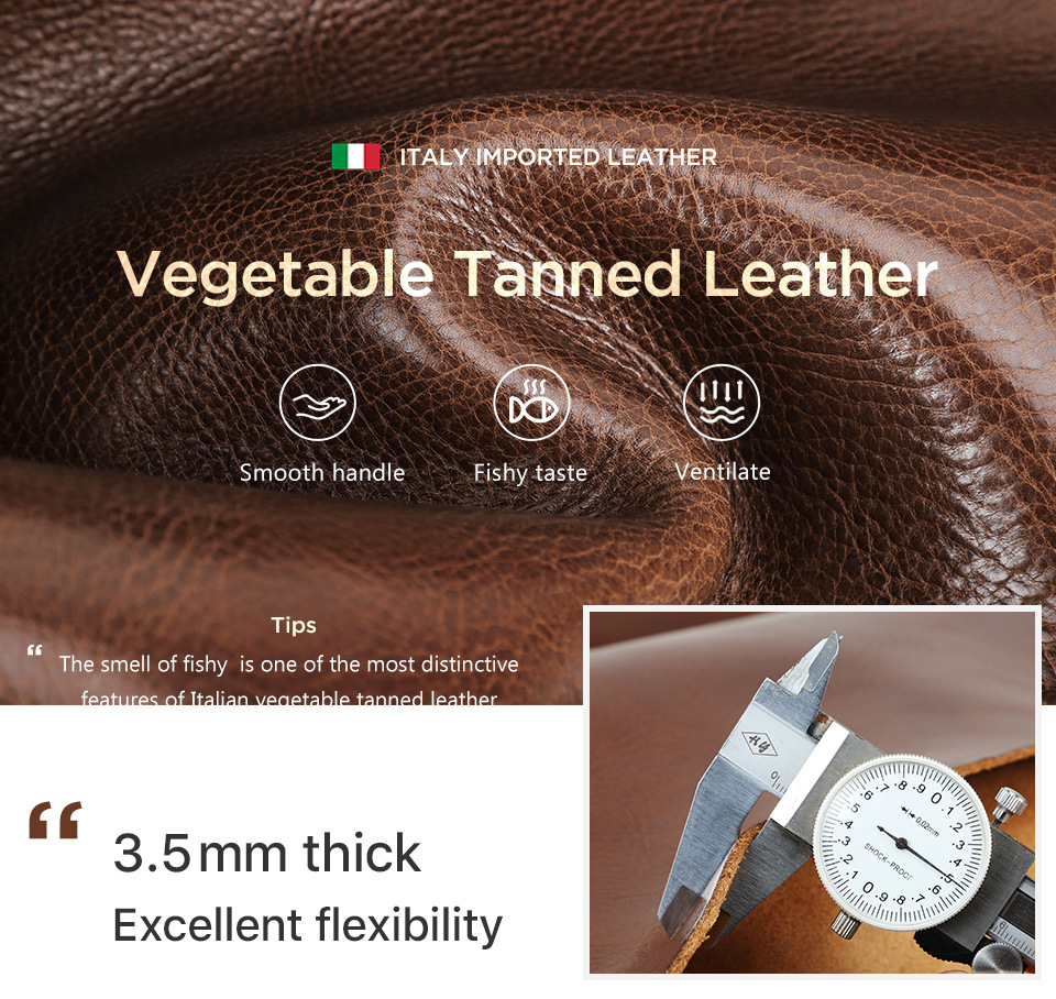 Dual-Pocket Leather Belt Bag for iPhone 16 & Android - 6.1"-6.9" Waist Pack