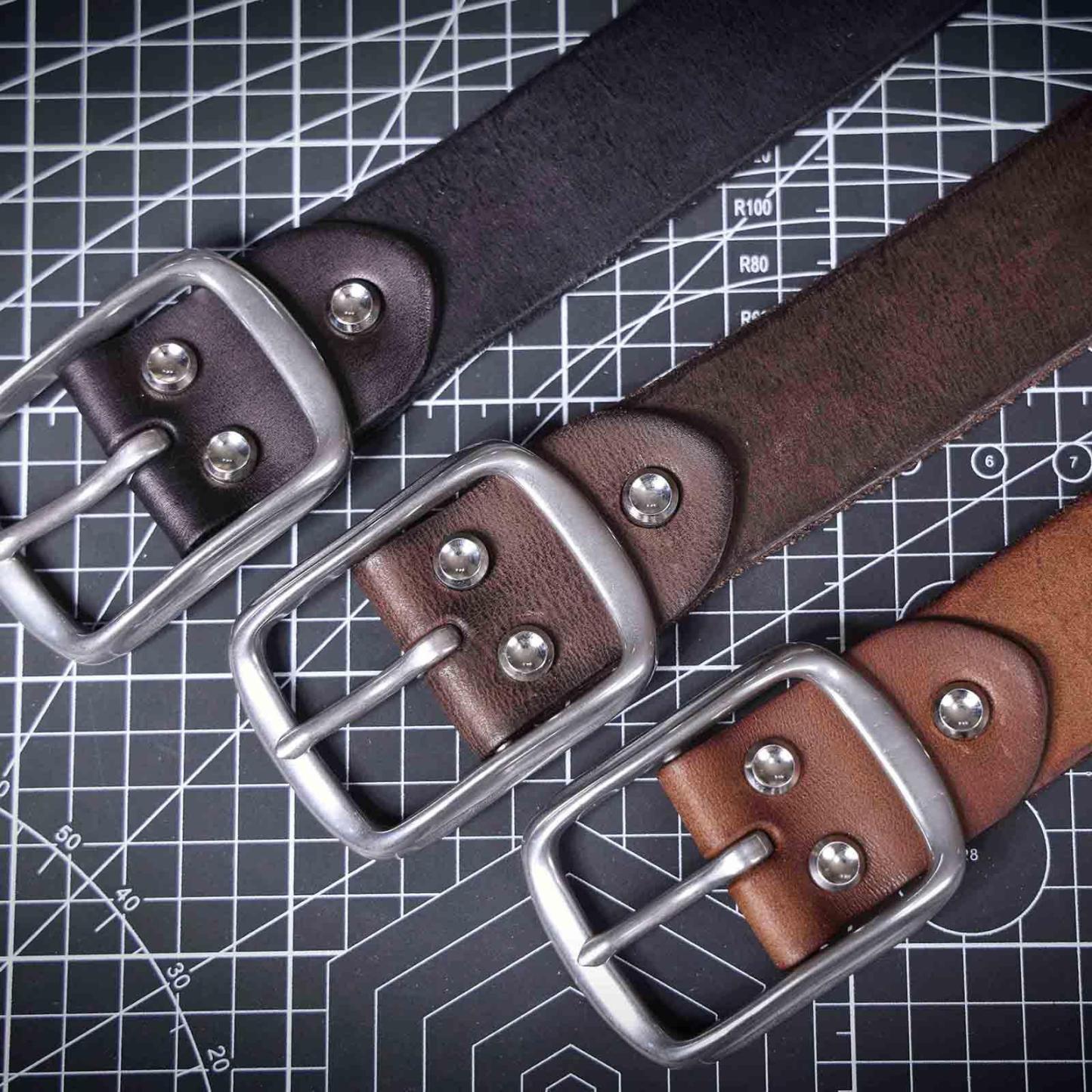 Leather Anniversary Gifts, Personalized Leather Belts