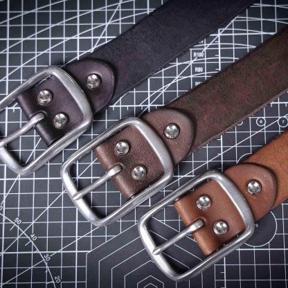 Leather Anniversary Gifts, Personalized Leather Belts